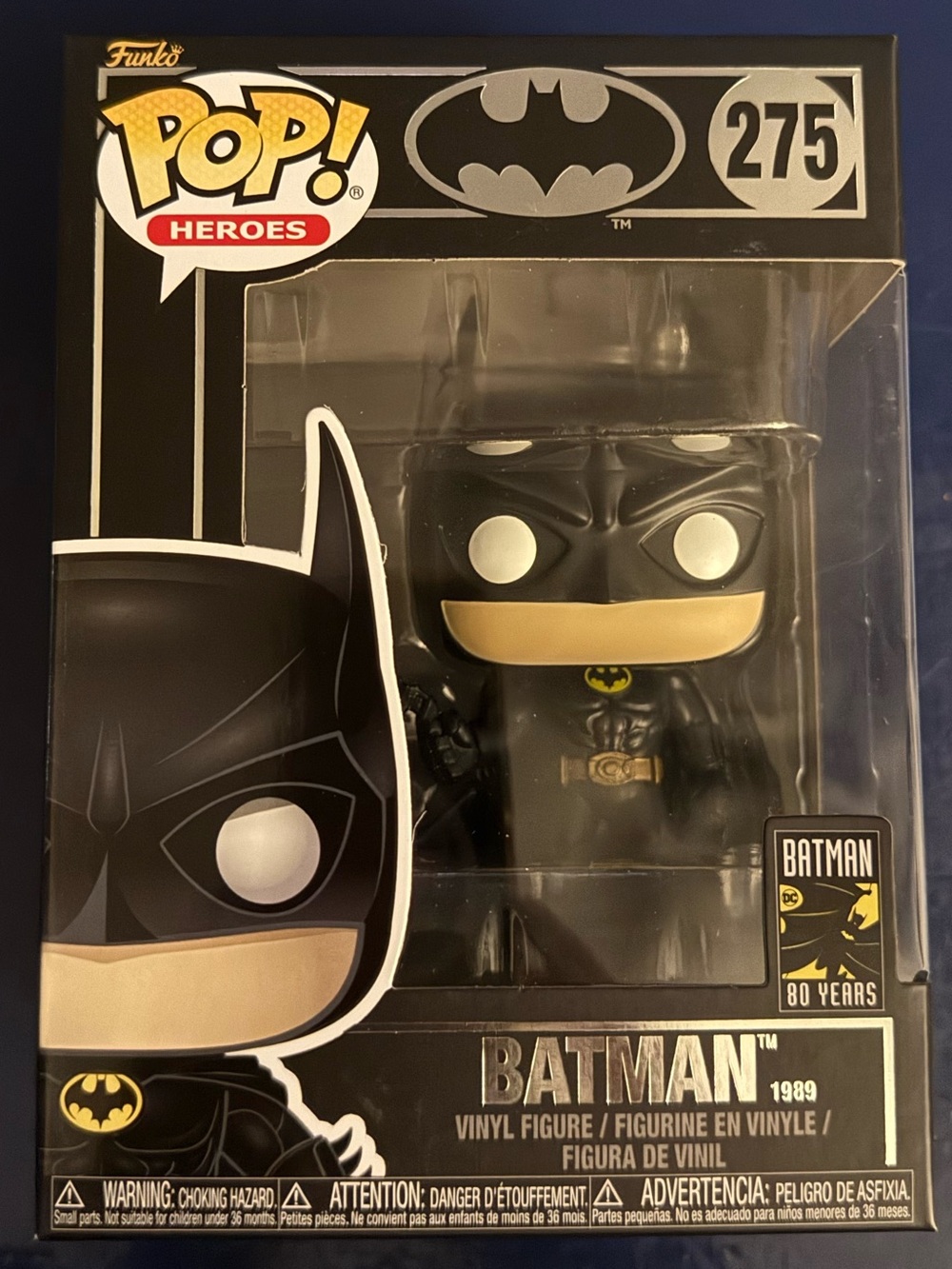 Funko Pop! Heroes Batman 275 - Black and Yellow Vinyl Figure